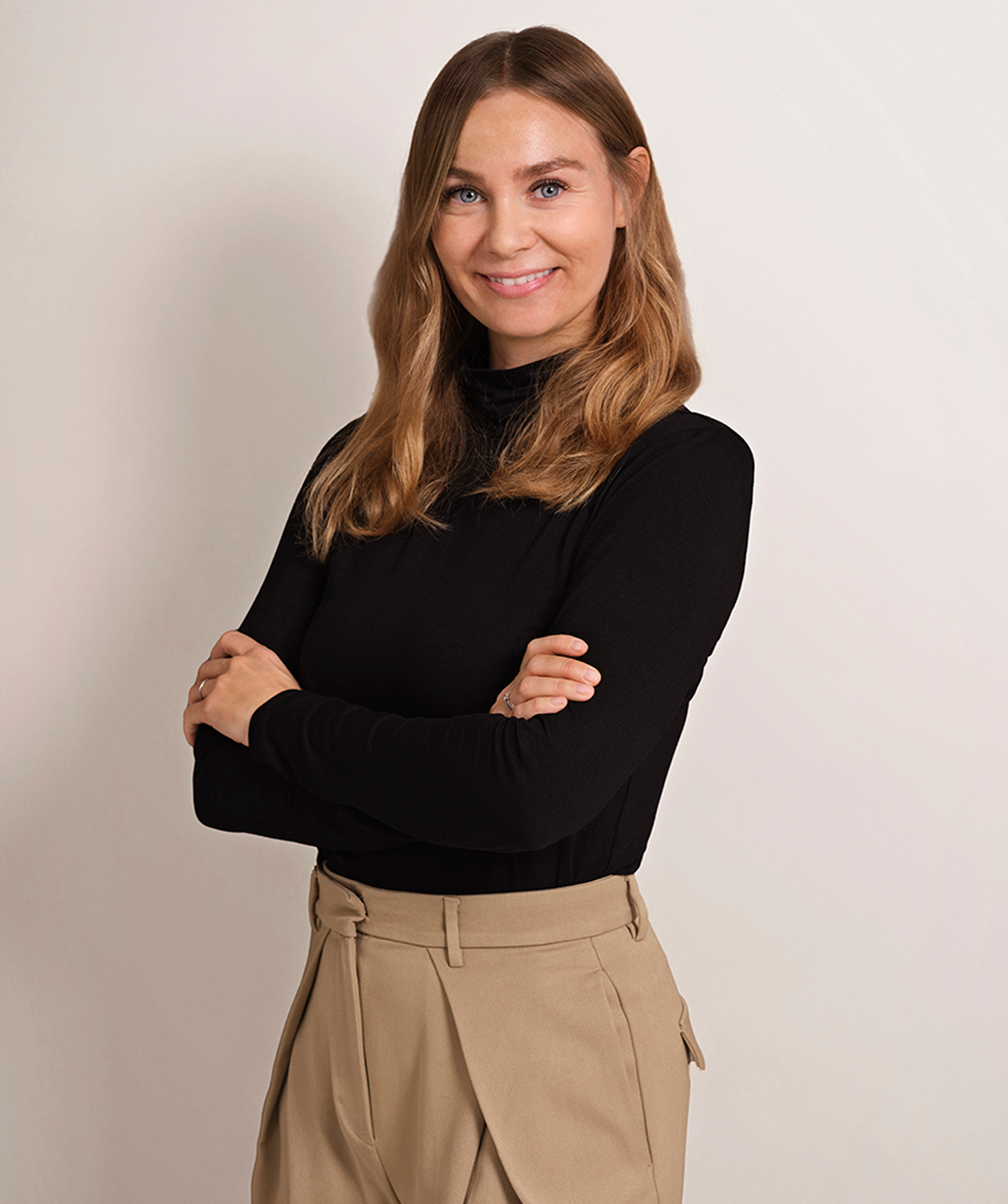 Portrait of Sandie Vieten Happel.