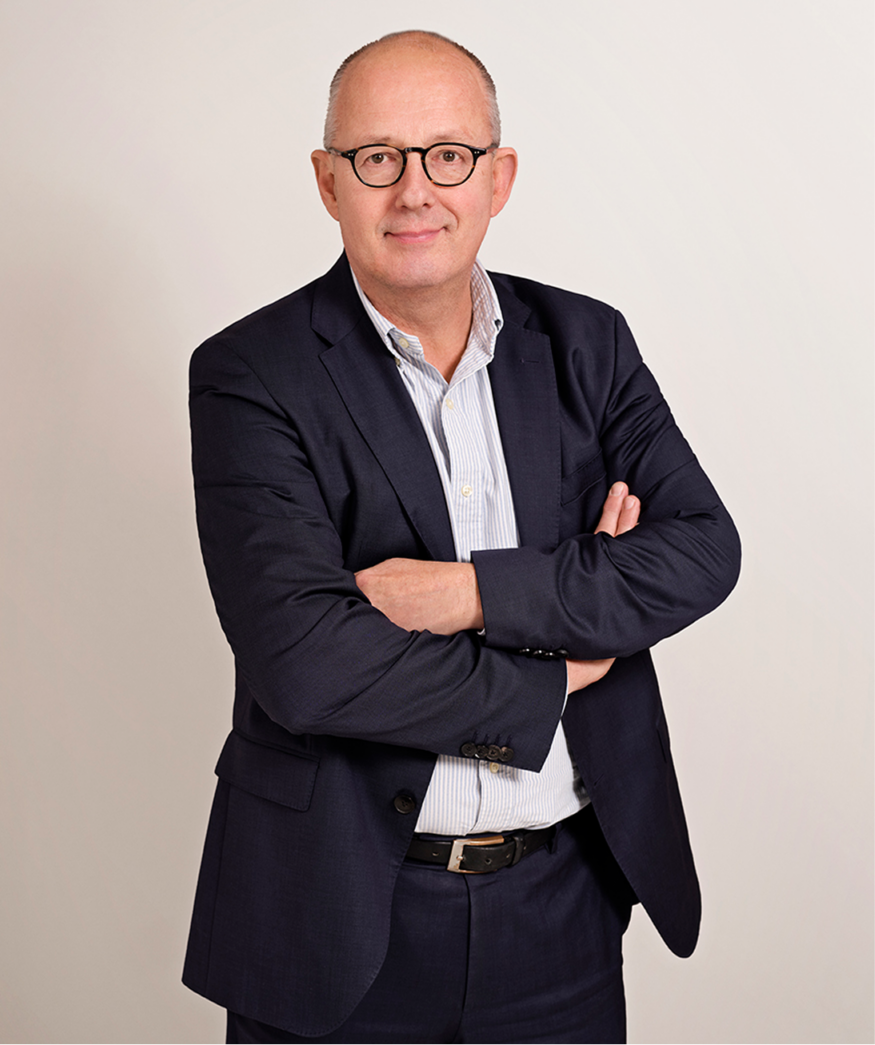 Portrait of Morten Knudsen.
