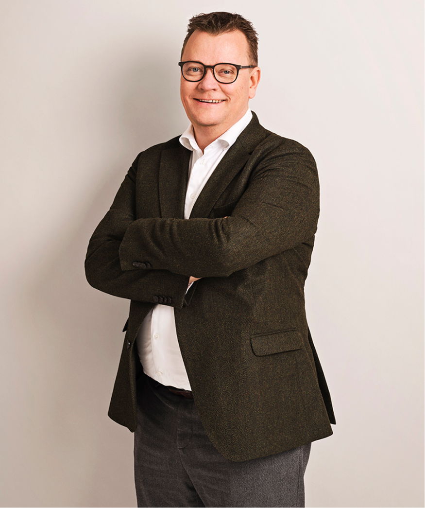 Portrait of Søren Poulsen.