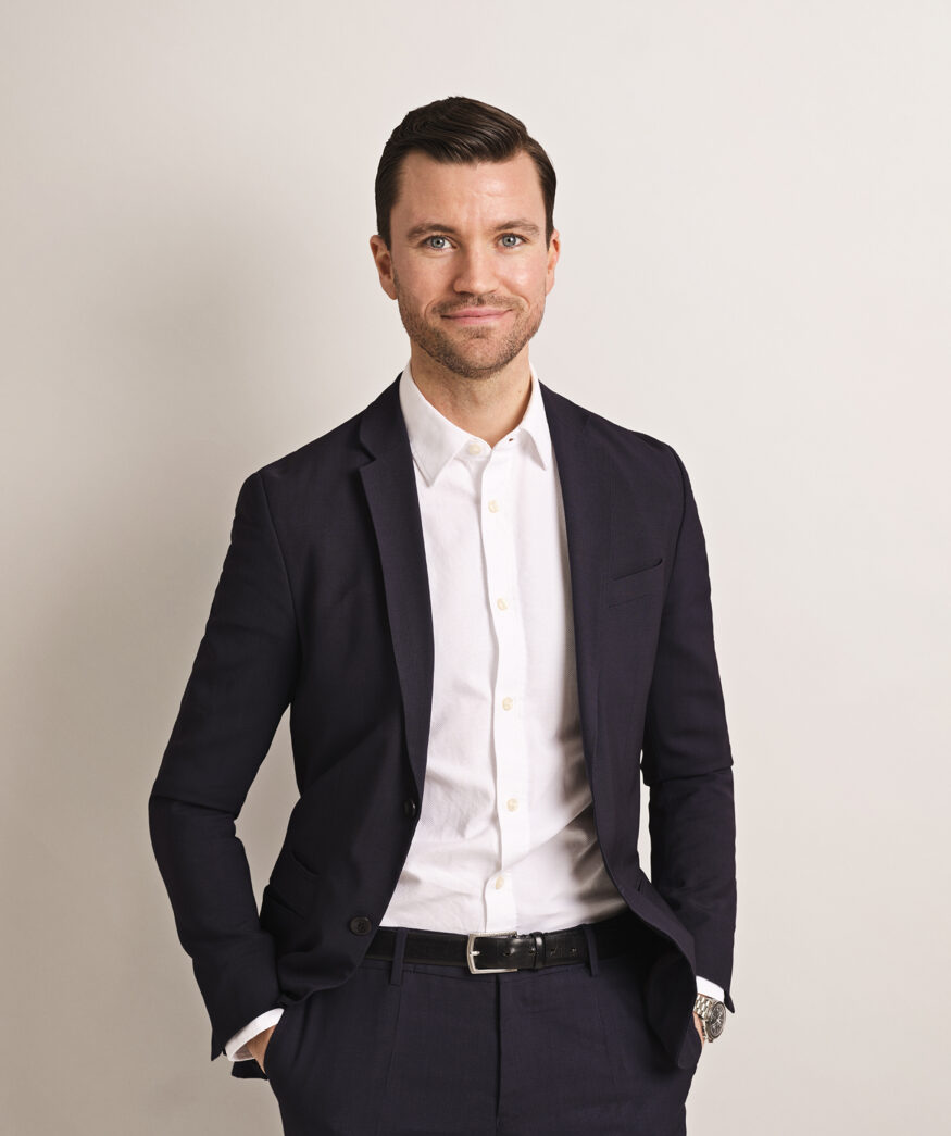 Portrait of Marc Pausgaard Fisker.